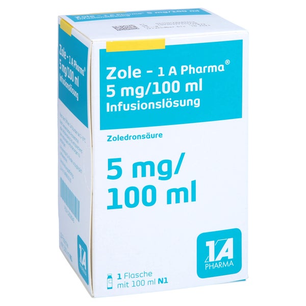 ZOLE-1A Pharma 5 mg/100 ml Infusionslösung 100 ml