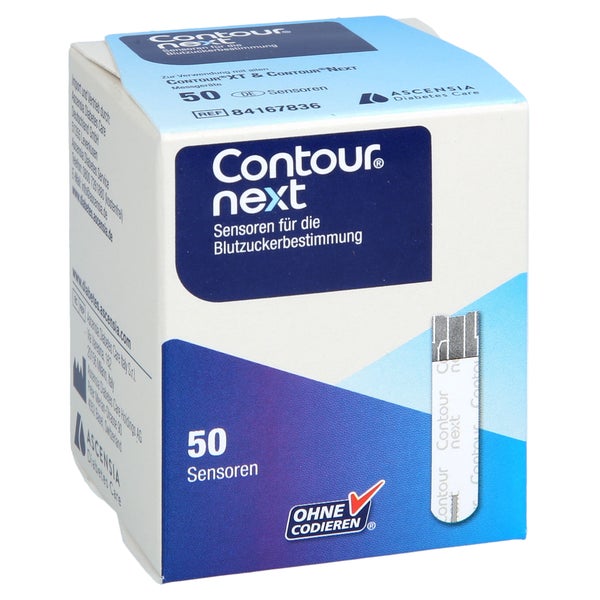 Contour Next Sensoren Teststreifen 50 St