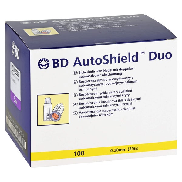 BD Autoshield Duo Sicherheits-Pen-Nadeln 100 St