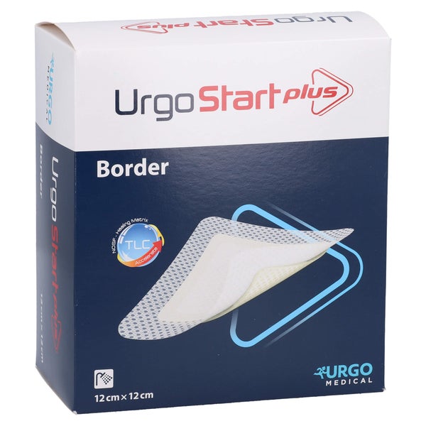 Urgostart Plus Border 12x12 cm Wundverba 20 St