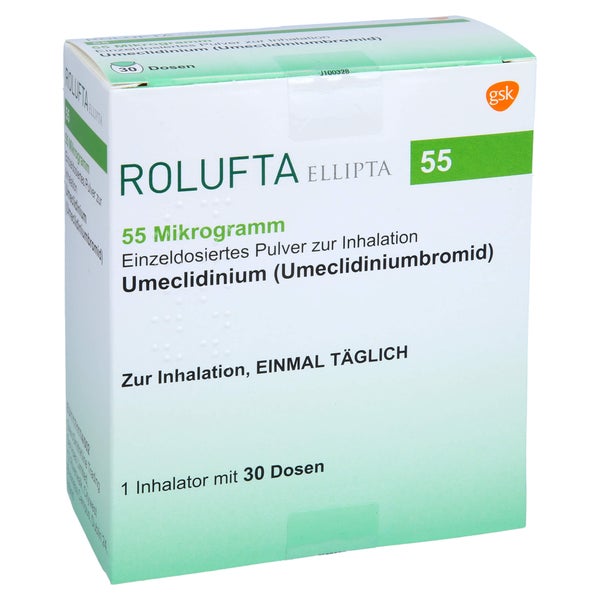 ROLUFTA Ellipta 55 µg einzeldos.Plv.z.Inhal.30 ED 1 St