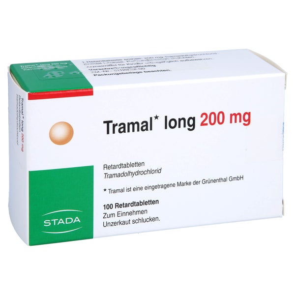 Tramal long 200 mg Retardtabletten 100 St