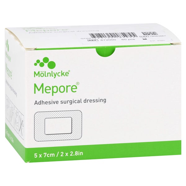 Mepore Wundverband Steril 5x7 cm 60 St