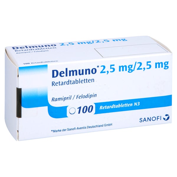 Delmuno 2,5/2,5 mg Retardtabletten 100 St