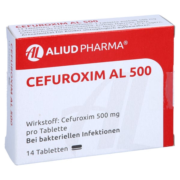 Cefuroxim AL 500 Tabletten 14 St