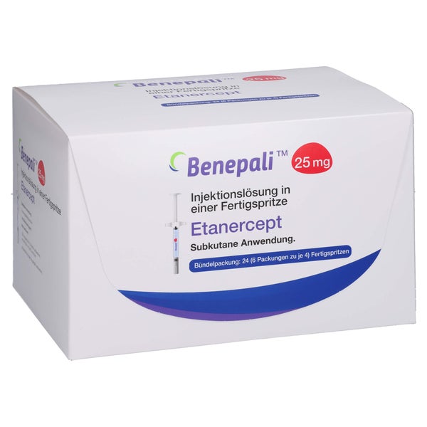 BENEPALI 25 mg Fertigspritze mit Injektionslsg. 24 St