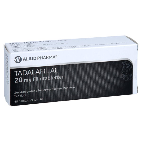 Tadalafil AL 20 mg Filmtabletten 48 St