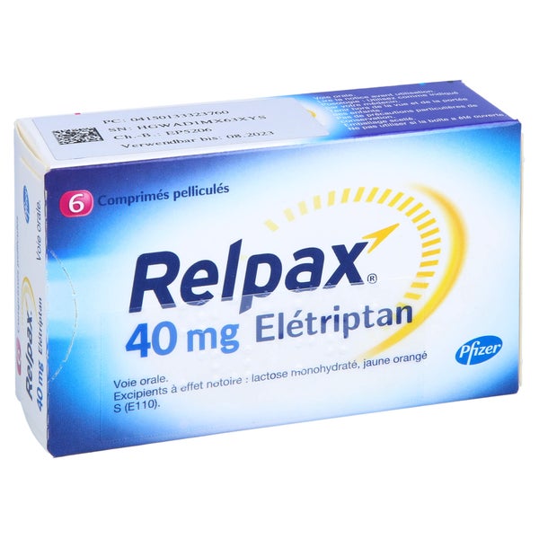 Relpax 40 mg Filmtabletten 6 St