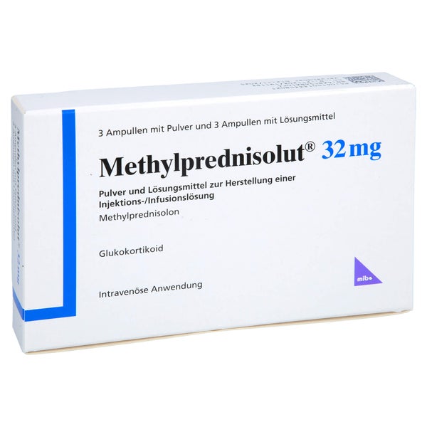 METHYLPREDNISOLUT 32 mg Plv.u.LM z.H.e.Inj./Inf.L. 3 St