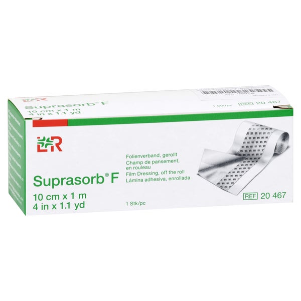 Suprasorb F Folien Wundverb.10 cmx1 m un 1 St