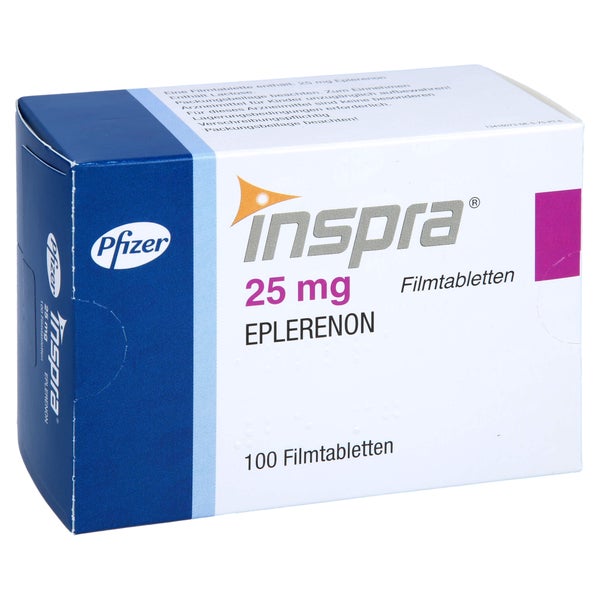Inspra 25 mg Filmtabletten 100 St