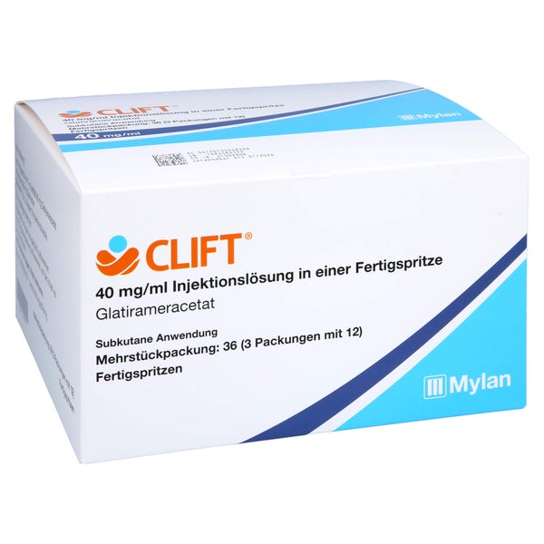 CLIFT 40 mg/ml Injektionslösung i.e.Fertigspritze 36 St