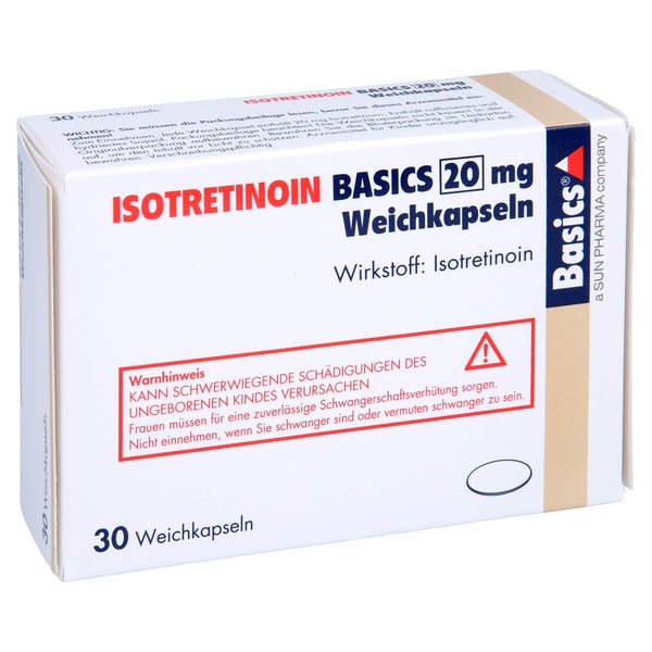 Isotretinoin Basics 20 mg Weichkapseln 30 St