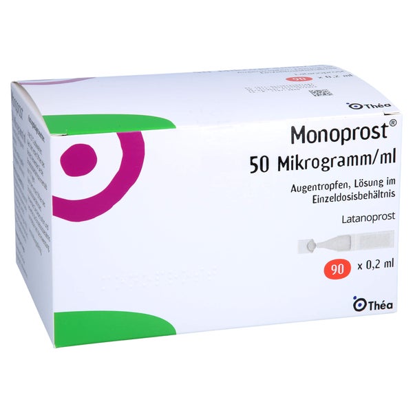 MONOPROST 50 Mikrogramm/ml Augentr.in Einzeldosen 90X0,2 ml