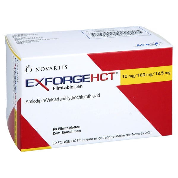 EXFORGE HCT 10 mg/160 mg/12,5 mg Filmtabletten 98 St