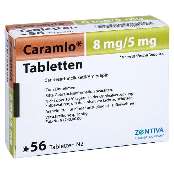 Caramlo 8 mg/5 mg Tabletten 56 St