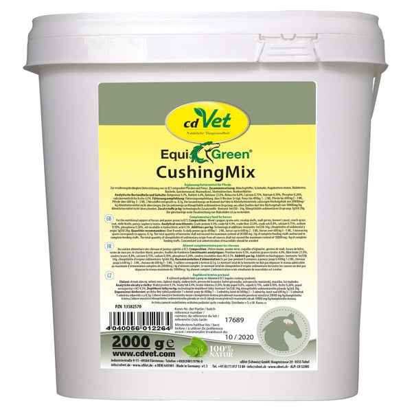 Equigreen Cushingmix Pulver f.Pferde 2 kg