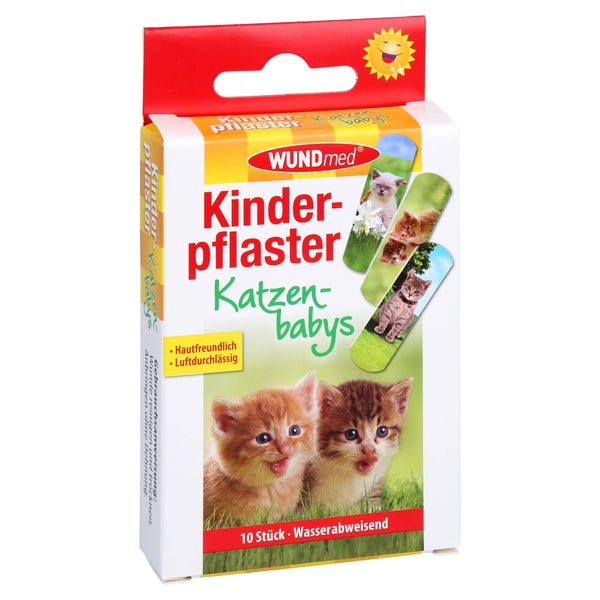 Kinderpflaster Katzenbabys 10 St