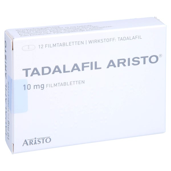 Tadalafil Aristo 10 mg Filmtabletten 12 St