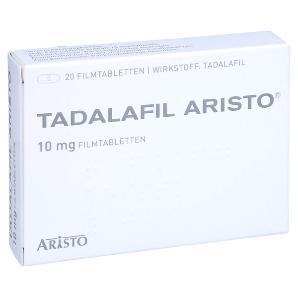Tadalafil Aristo 10 mg Filmtabletten 20 St
