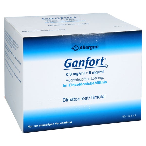 GANFORT 0,3 mg/ml + 5 mg/ml AT im Einzeldosisbeh. 90X0,4 ml