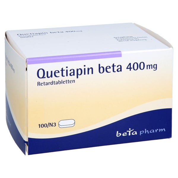 Quetiapin beta 400 mg Retardtabletten 100 St