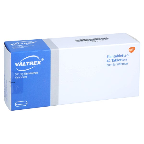 Valtrex 500 mg Filmtabletten 42 St