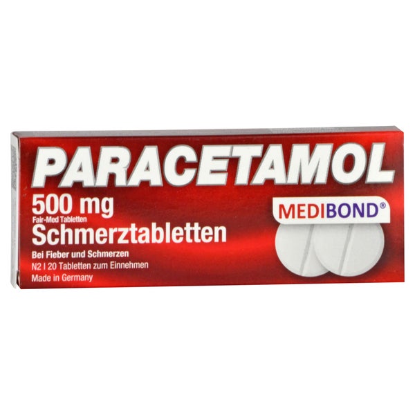 Paracetamol 500 mg Medibond Tabletten 20 St