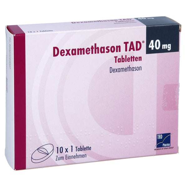 Dexamethason TAD 40 mg Tabletten 10 St