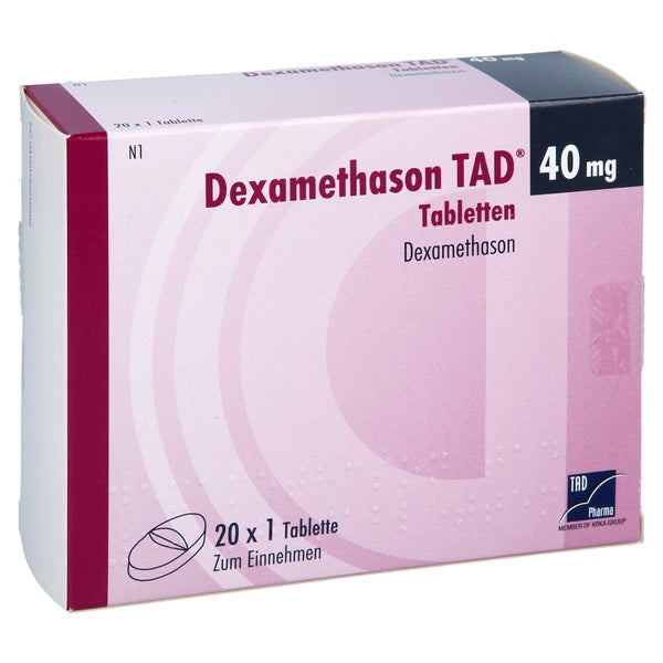 Dexamethason TAD 40 mg Tabletten 20 St