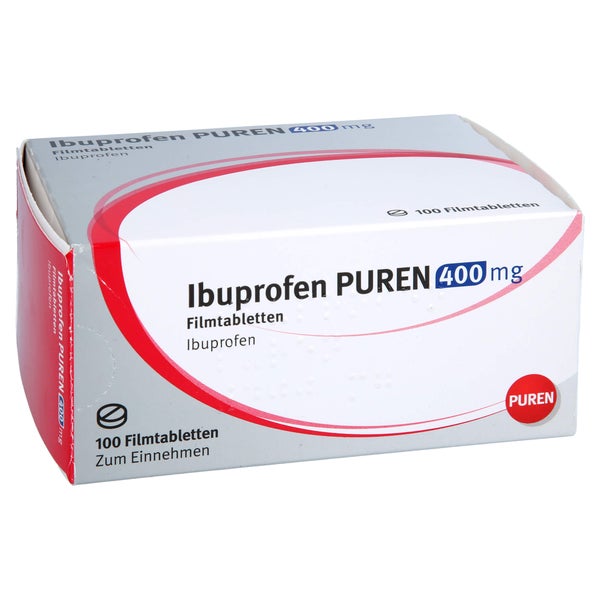 Ibuprofen Puren 400 mg Filmtabletten 100 St