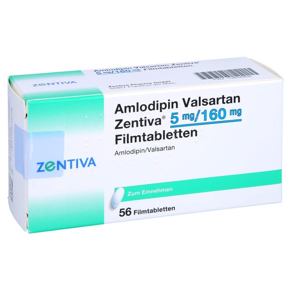 AMLODIPIN Valsartan Zentiva 5 mg/160 mg 56 St