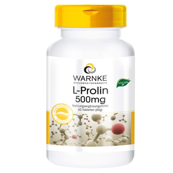 L-prolin 500 mg Tabletten 60 St