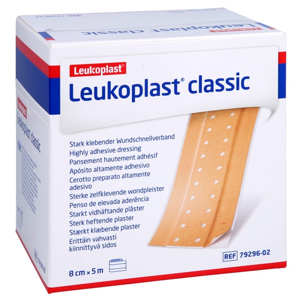 Leukoplast Classic Pflaster 8 cmx5 m Rol 1 St