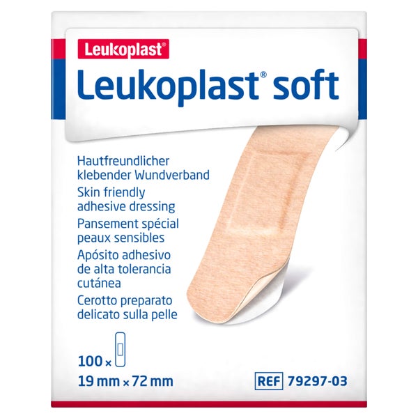 Leukoplast soft Pflasterstrips 19x72 mm 100 St