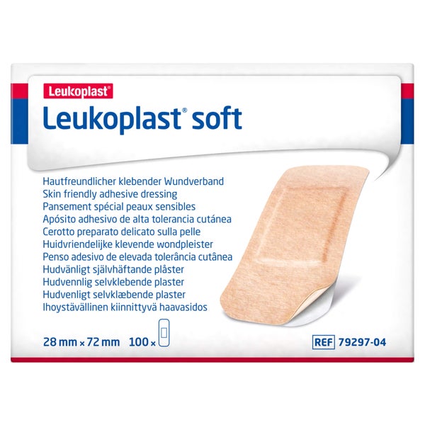 Leukoplast soft Pflasterstrips 28x72 mm 100 St