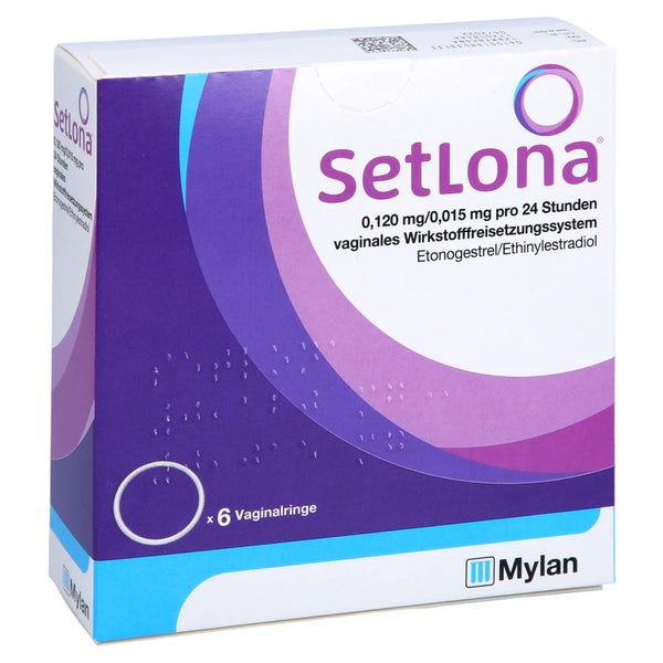 SETLONA 0,120mg/0,015mg pro 24h vag.Wst.-Frs.Sys. 6 St