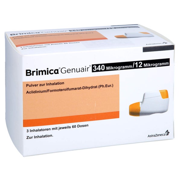 BRIMICA Genuair 340 µg/12 µg Plv.z.Inhalation 60ED 3 St