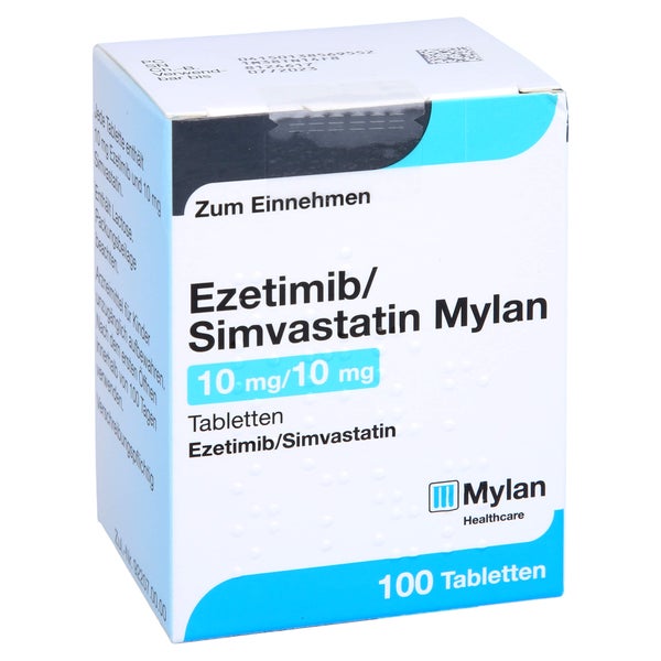 EZETIMIB/Simvastatin Mylan 10 mg/10 mg Tabletten 100 St