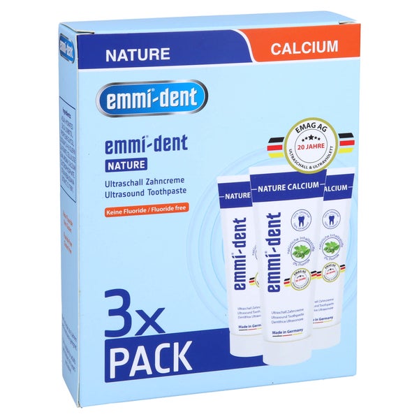 Emmi-dent Ultraschall Zahncreme nature S 3 St