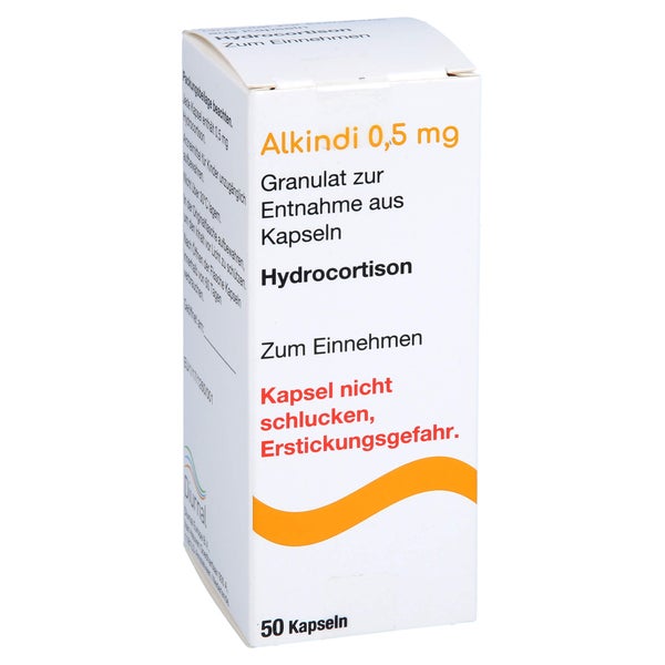 ALKINDI 0,5 mg Granulat zur Entnahme aus Kapseln 50 St