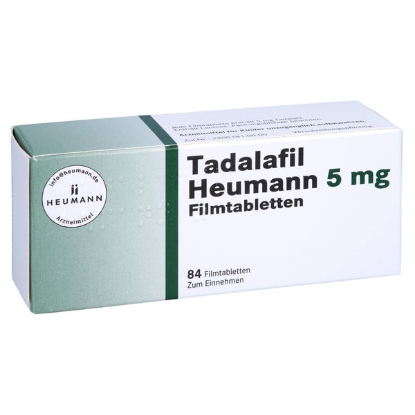 Tadalafil Heumann 5 mg Filmtabletten 84 St