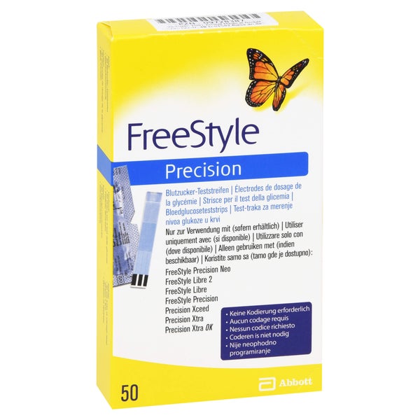 Freestyle Precision Blutzucker Teststrei 50 St