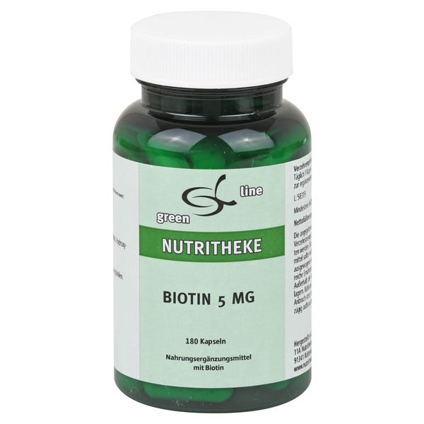 Biotin 5 mg Kapseln 180 St