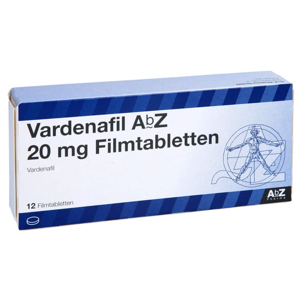 Vardenafil AbZ 20 mg Filmtabletten 12 St