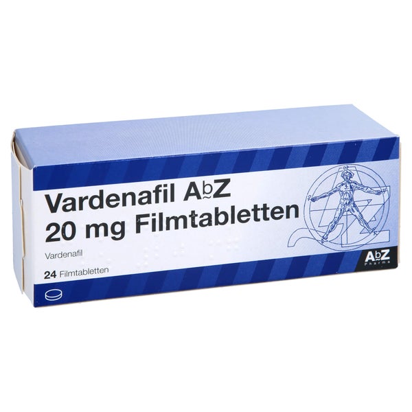 Vardenafil AbZ 20 mg Filmtabletten 24 St