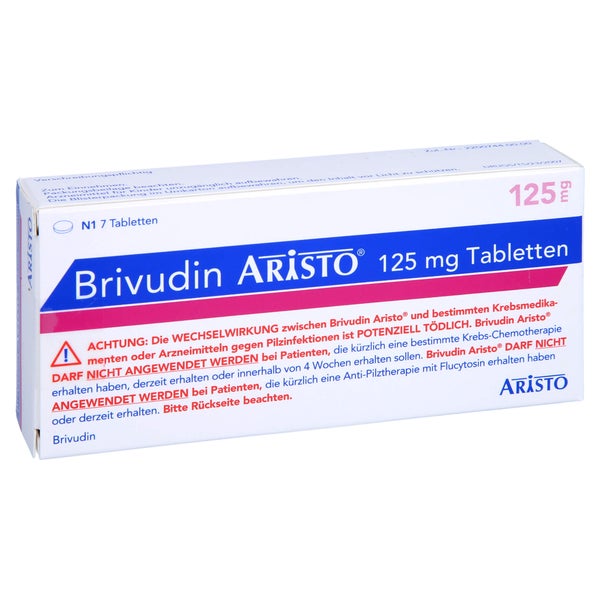 Brivudin Aristo 125 mg Tabletten 7 St