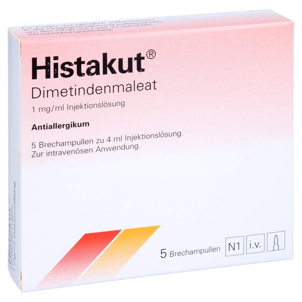 HISTAKUT Dimetindenmaleat 1 mg/ml Injektionslsg. 5 St