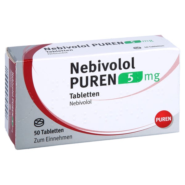 Nebivolol Puren 5 mg Tabletten 50 St