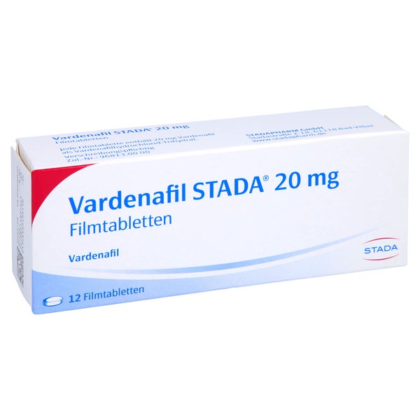 Vardenafil Stada 20 mg Filmtabletten 12 St